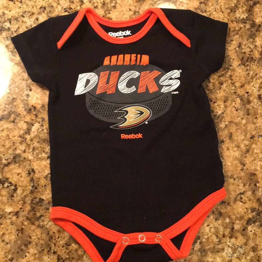 NHL Anaheim Ducks hockey onesie